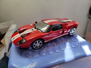 1/18 autoart ford gt 2004 red with white stripes not Kyosho bbr mr minichamps