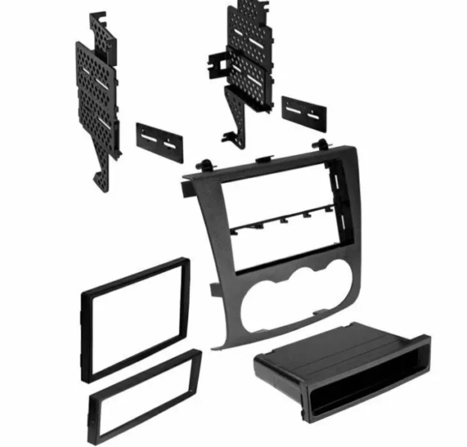 美国国际 NDK727 汽车收音机 立体声 单双 DIN 仪表板套件 适用于 20 — 第 1/1 张图片
