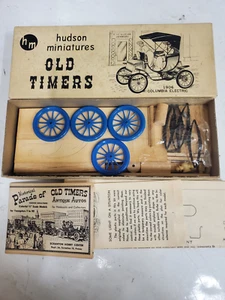 Hudson Miniatures Old Timers 1906 Columbia Electric Car Wooden model kit - Picture 1 of 1