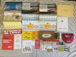 Vintage Konvolut Stroh's Bier Erinnerungsstücke - Bild 1 von 24