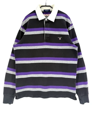 Camisa Pullover Jersey Gant Hombres The Heavy Rugger Rugby Talla L Foto 1 de 4