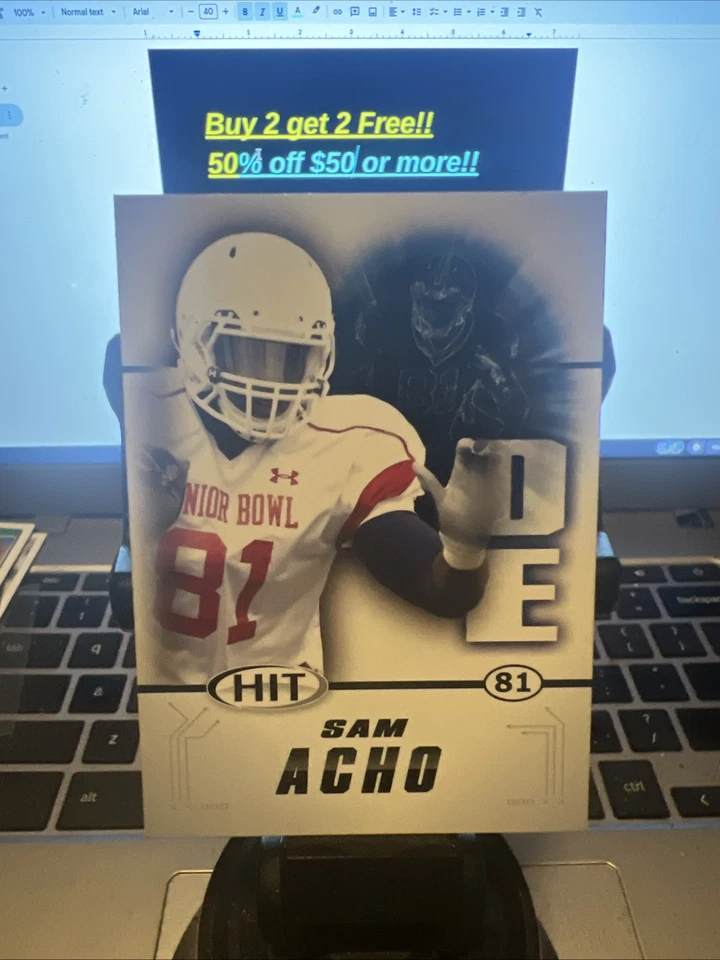2011 SAGE Hit - Sam Acho #30 (RC) - Image 1 of 1