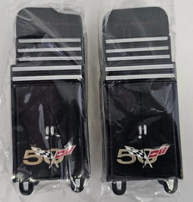 * TWO *  1/18 CORVETTE 50TH ANNIVERSARY 2 PIECE TOOLBOX WITH OPENING DRAWERS - Image 1 of 4