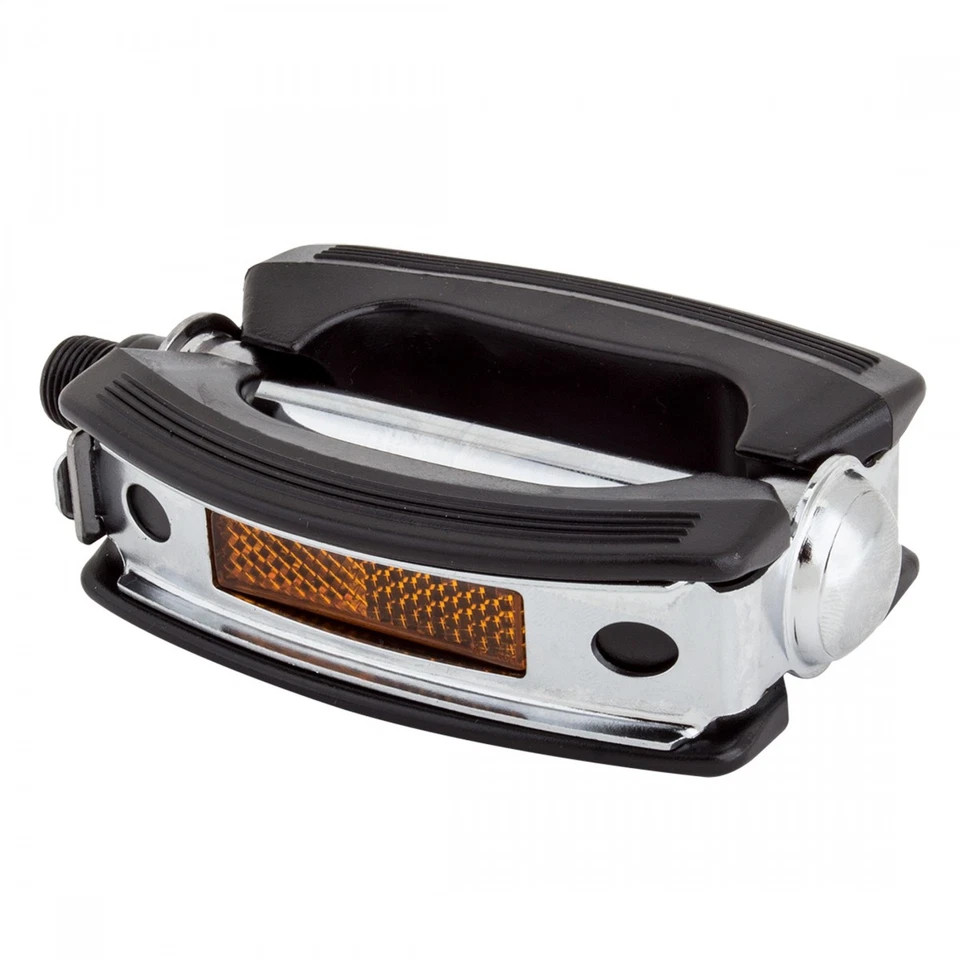 Pedales de arco de acero clásicos Sunlite - Plataforma de goma antideslizante, estilo vintage, Foto 1 de 1