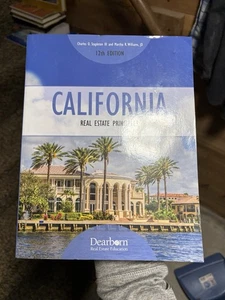 California Real Estate Principles 12th Edition: Includes 15 unit exams, Real Es, - Imagen 1 de 4
