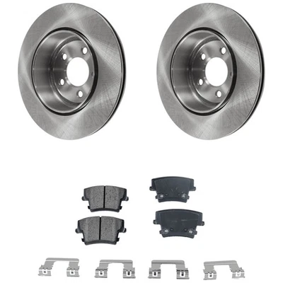 Rear Brake Disc Rotors and Pads Kit for Dodge Charger Challenger Chrysler 300 Foto 1 de 4