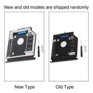 Laptop Internal Enclosure SATA3.0 HDD Hard Disk Drive CD-ROM Bracket For CB - Afbeelding 1 van 12