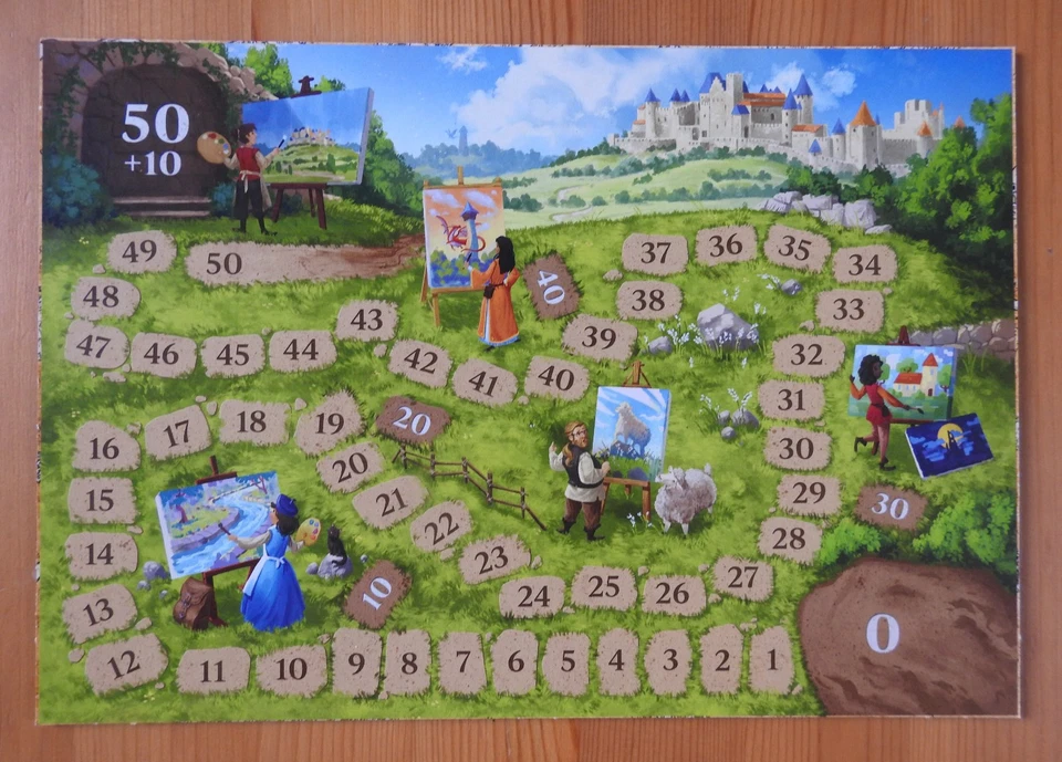 Carcassonne – Journey to Carcassonne Scoreboard | Mini Expansion | New - Image 1 of 4