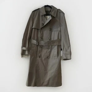 Vintage London Fog 40R Taupe Trenchcoat Thinsulate Liner Gürtel Zweireiher - Bild 1 von 12