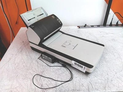 Fujitsu Fi-7260 PA03670-B555 Duplex Flatbed USB 3.0 Scanner w/ PSU  - Image 1 of 4