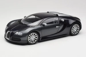 100110820-O Bugatti Veyron EB16.4 Black Grey No Outside Box Minichamps 1/18 - Imagen 1 de 8