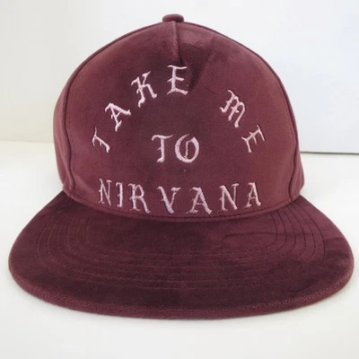 Gorra de béisbol Take Me To Nirvana espiritual gángster Snapback terciopelo yoga Foto 1 de 4