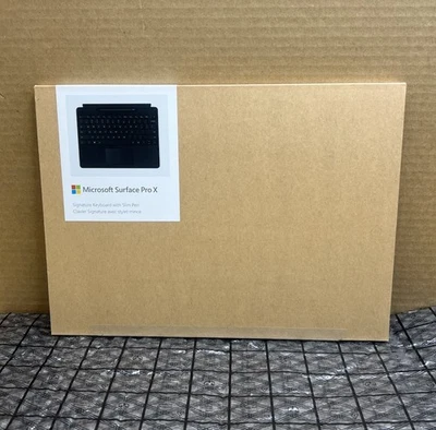 ✅ NEW Microsoft Surface Pro Keyboard With Pen Storage, Model# 1864, Color Black - Image 1 of 2