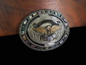 Hebilla de cinturón vintage con emblema Harley-Davidson - Imagen 1 de 6