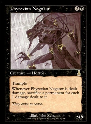 Urza's Destiny #65 Phyrexian Negator - Image 1 of 2