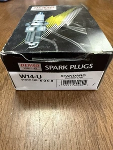 Denso Spark Plug W14-U | 6008 Box of 10 Plugs - Race Kart - NOS - Foto 1 di 5