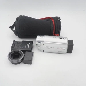 Panasonic HDC-TM90 HD Video Camera with Battery, Case, Step-Up Ring, Used - Picture 1 of 9