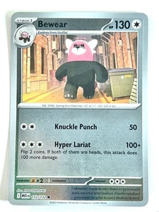 Bewear 112/132 Reverse Holo Common Mega Evolution - Pokemon TCG - Near Mint NM - Picture 1 of 4