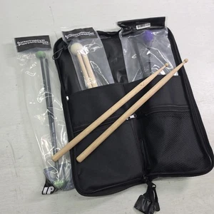 Innovative Percussion Fundamental Cordura Canvas schwarz Stick Gigbag mit 4 Sets - Bild 1 von 9