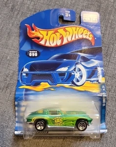 Corvette 2/4 Hot Wheels 2000 Funky Speed '63 - Paquete dañado, hallazgo raro - Imagen 1 de 5