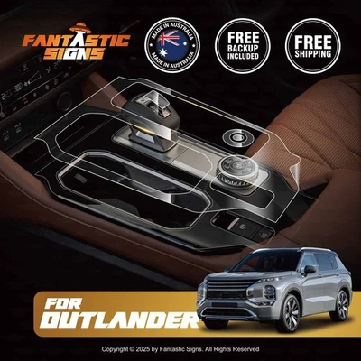 Gear Shift Panel Protector TPU Film Accessory for Mitsubishi Outlander ZM 2025+ - image 1 of 4