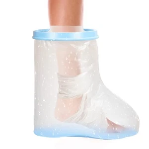 Waterproof Foot & Ankle Cast Cover for Shower,with New Upgraded Non-Slip Padd... - Picture 1 of 9