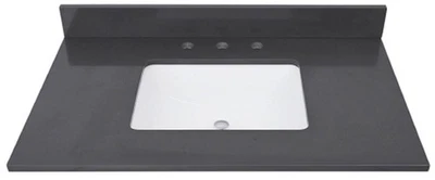 Tocador de cuarzo Avanity QUT37-RS 37" - gris Foto 1 de 4