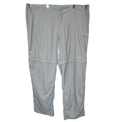 Columbia PFG Convertible Senderismo Pantalones Pesca Exterior Hombre Beige Talla XL Foto 1 de 4