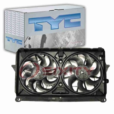 TYC Dual Radiator & Condenser Fan Assembly for 2007-2014 GMC Yukon XL 1500 gq - Image 1 of 4
