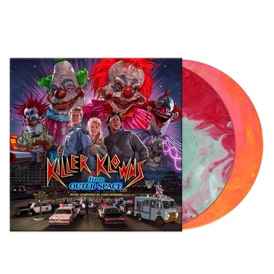 Killer Klowns From Outer Space 2LP Killer Klown Handpoured Colored Vinyl Waxwork - Image 1 of 4