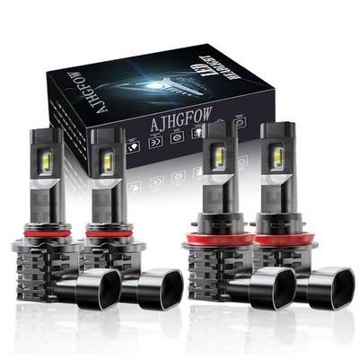 For GMC Yukon Denali Sport Utility 4-Door 2015-2022 LED Headlight High Low Bulbs - Image 1 of 4