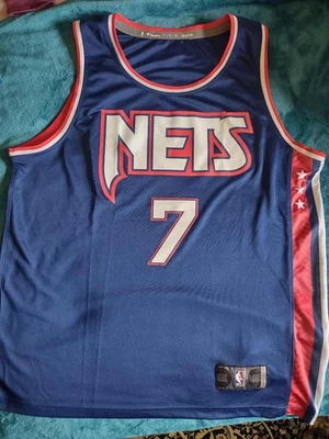 Kevin Durant #7 Nets Men’s Jersey Fanatics Navy Blue City Fast Break - Size L - Image 1 of 4