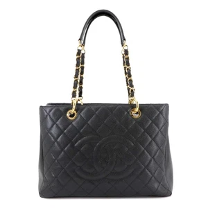 Bolso de Mano Chanel Matelasse Grand Shopping Cuero Negro GST A50995 90296114 - Imagen 1 de 11