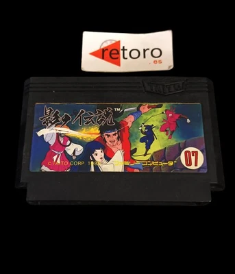 THE LEGEND OF KAGE NINTENDO Cartridge NES famicom JAP Taito - Imagen 1 de 2