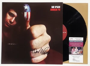 DON MCLEAN SIGNED AMERICAN PIE VINYL LP RECORD ALBUM W/JSA CERT - Picture 1 of 2