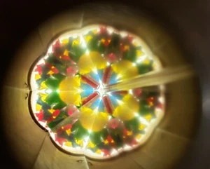 Vintage Stevens Kaleidoscope 1980 Toy Hermann Missouri USA Circus Clowns WORKING - Picture 1 of 12