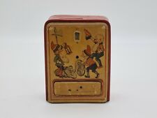 1930's tin-plate lithographed money box