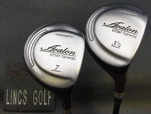 Ladies Set of 2 Affinity Avalon 3 & 7 Woods Ladies / Seniors Graphite Shafts - Picture 1 of 6