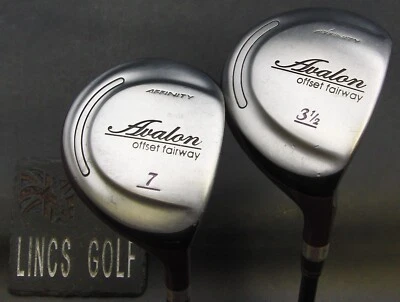 Ladies Set of 2 Affinity Avalon 3 & 7 Woods Ladies / Seniors Graphite Shafts - Image 1 of 4