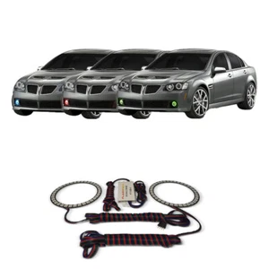RGB Multi Color CHS Fog Light Halo kit for Pontiac G8 08-09 - Picture 1 of 11