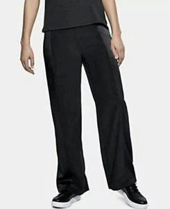 Under Armour UAS Wide Leg Track Pants Loose Flowy Side Panels Women’s XL Black - Picture 1 of 5
