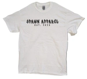 Spawn Apparel Graffiti letters White stylish T-shirt. Large - Picture 1 of 1