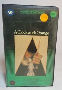 A Clockwork Orange VHS Warner Home Video SOFT CLAM NICE!!