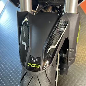 Adesivi 3D Protezione Parafango Anteriore compatibili Benelli TRK 702 2023 - Imagen 1 de 5