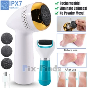 Professional Electric Foot Grinder File Callus Dead Skin Remover Pedicure Tool - Picture 1 of 33