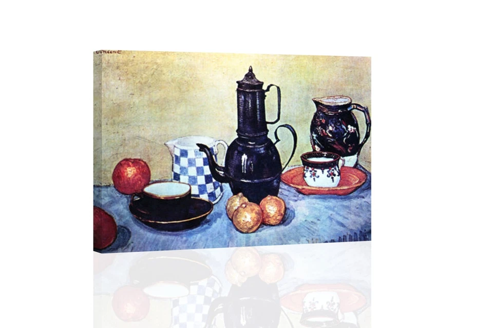 Still Life With Oranges- Van Gogh - CANVAS OR PRINT WALL ART - Image 1 of 2
