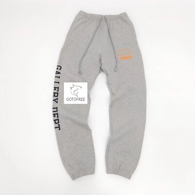 GOTOFREE GRIS ALGODÓN PANTALONES DEPORTIVOS SUELTOS ROPA DEPORTIVA INFORMAL PANTALONES Foto 1 de 4