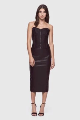 Corsé de encaje Kiki De Montparnasse Tiger Lily negro nuevo con etiquetas talla 4  Foto 1 de 4