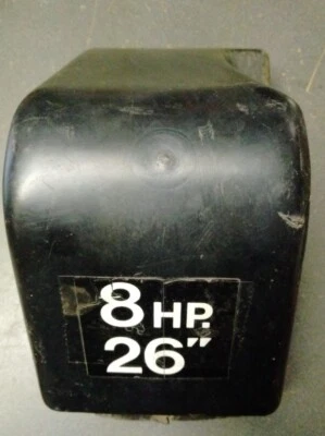 Cubierta de polea soplador de nieve Bolens vintage con calcomanía 826 protector de cinturón Troy Bilt Foto 1 de 4