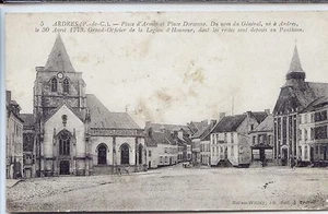 CP 62 PAS-DE-CALAIS - Ardres - Place d'Armes et Place Dorsenne - Picture 1 of 1